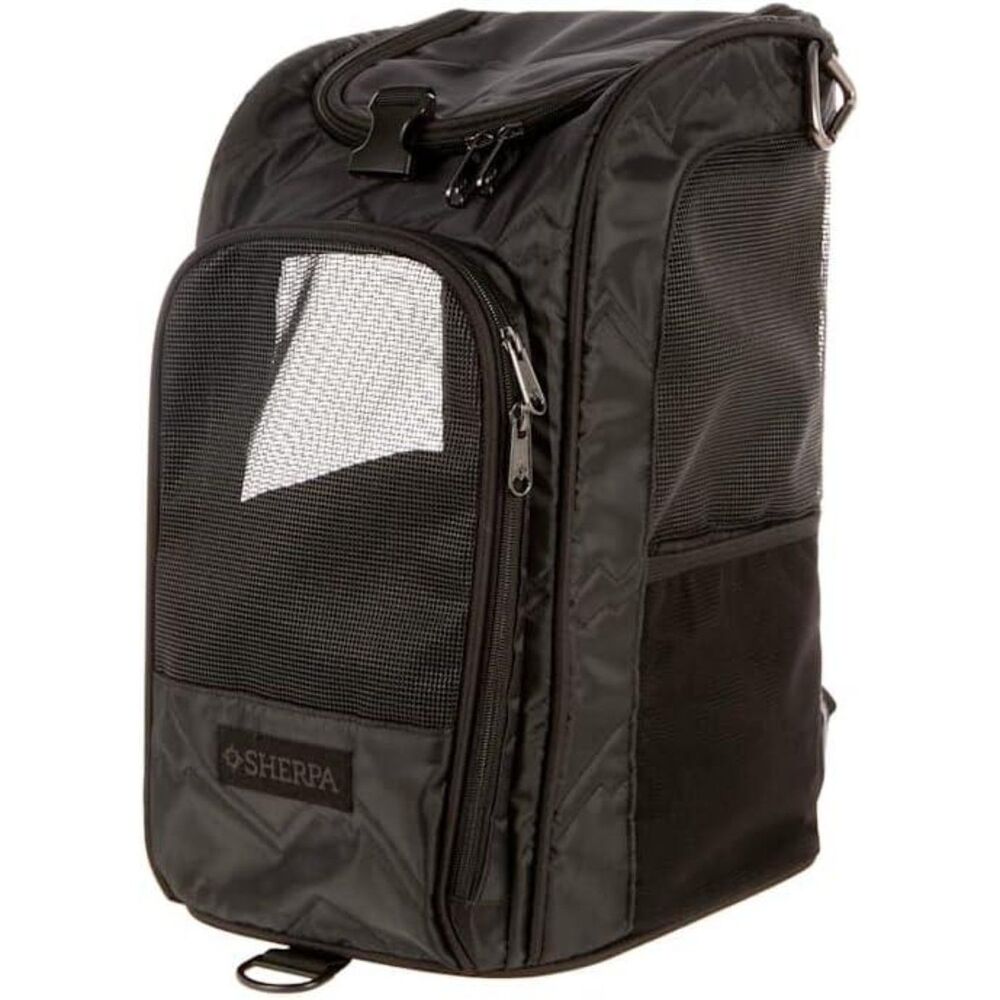 Sherpa Deluxe Guaranteed On Board Convertible Pet Carrier & Backpack, Medium